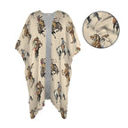 Baha Ranch Vintage Cowgirl Duster Kimono Coverup - Qu!rk Boutique