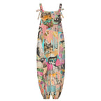 Baha Ranch Pop Western Collage Relaxed Fit Jumpsuit - Qu!rk Boutique