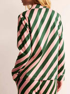 Classic Stripe Lounge Set - Qu!rk Boutique