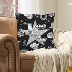 Baha Ranch YEEHAW Velvety Soft Pillow Cover Made in America - Qu!rk Boutique