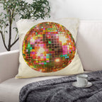 Disco Ball Pillow Case Made in America - Qu!rk Boutique