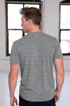 Unisex Eco-Triblend Short Sleeve V-Neck Tee - Qu!rk Boutique