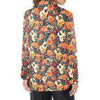 Baha Ranch Colores De Mexico Roses & Guitars Floral Blazer - Qu!rk Boutique