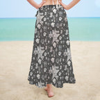 Baha Ranch Rhinestone Cowgirl Beach Swim Skirt Coverup - Qu!rk Boutique