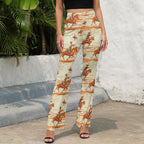 Baha Ranch Retro Western Flare Pants - Qu!rk Boutique