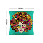 Disco Girl Pillow Case Made In America - Qu!rk Boutique