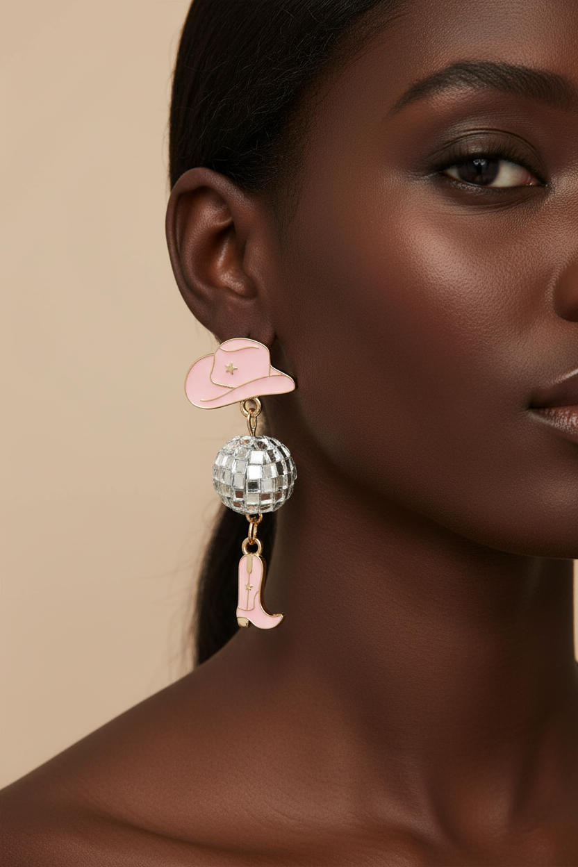 Queen of the Crowd- Cowgirl Earrings