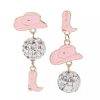 Queen of the Crowd- Cowgirl Earrings - Qu!rk Boutique
