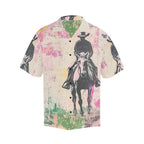 Baha Ranch Retro Pop Western Trail Ride Men's Camp Shirt - Qu!rk Boutique