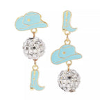 Queen of the Crowd- Cowgirl Earrings - Qu!rk Boutique