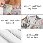 Baha Ranch Painted Cowgirl Pajama Set Made in America - Qu!rk Boutique