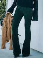 Corduroy Flare Pants - Qu!rk Boutique