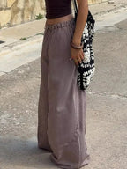 Tied Striped Wide Leg Pants - Qu!rk Boutique
