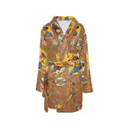 Baha Ranch Vintage Cowgirl Collage Bath Robe - Qu!rk Boutique