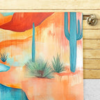 Desert Dreaming Set of 4 Kitchen Dish Towels Made in America - Qu!rk Boutique