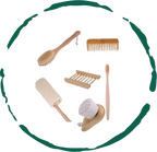 Zero-Waste Bathroom Essential Accessories Bundle - Qu!rk Boutique