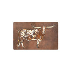Longhorn Western Kitchen Floor Mat 32" x 20" Made in America - Qu!rk Boutique