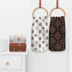 Baha Ranch Highlands Southwest Set of 4 Kitchen Dish Towels Made in America - Qu!rk Boutique