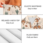 Baha Ranch Hang on Cowboy Women's Pajama Set Made in America - Qu!rk Boutique