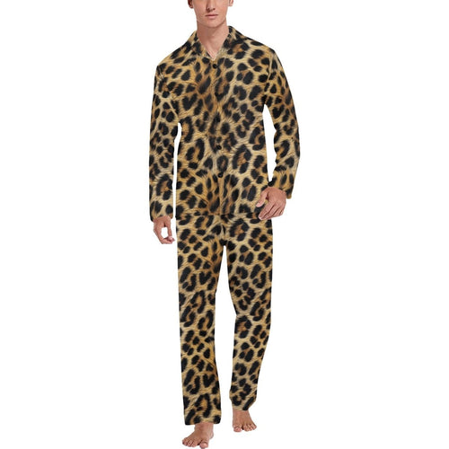 Baha Ranch Retro Pop Western Leopard Cowboy Pajamas - Qu!rk Boutique