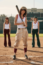 Corduroy Flare Pants - Qu!rk Boutique