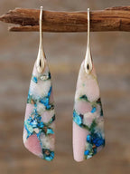 Geometrical Shape Dangle Earrings - Qu!rk Boutique
