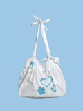 Polka Dot Heart Shoulder Bag - Qu!rk Boutique