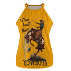 How Bout Them Cowboys Vintage Western Tank Top - Qu!rk Boutique