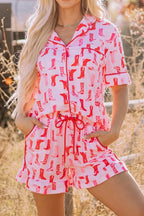After The Summer Frolic- Rodeo Lounge Set - Qu!rk Boutique