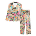 Baha Ranch Retro Pop Western Collage Pajama Set - Qu!rk Boutique