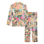 Baha Ranch Retro Pop Western Collage Pajama Set - Qu!rk Boutique