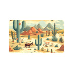 Desert Oasis Floor Mat 30" x 18" Made in America - Qu!rk Boutique