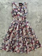 Floral Midi Dress - Qu!rk Boutique
