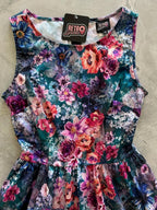 Moody Floral Vintage Dress - Qu!rk Boutique