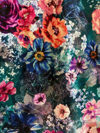Moody Floral Vintage Dress - Qu!rk Boutique