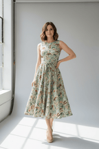 Cottage Tales Midi Dress - Qu!rk Boutique