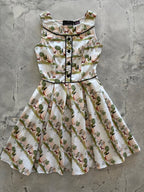 Elizabeth Dress in Woodland Sunset - Qu!rk Boutique