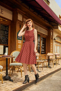 Plaid Vintage Dress - Qu!rk Boutique
