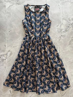 Moth Midi Dress - Qu!rk Boutique