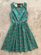 Leopard Vintage Dress - Qu!rk Boutique