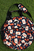 Card Room Cowgirl Premium Padded Rope Bag with Mesh Anti-Debris Storage