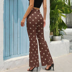 Baha Ranch Star Print Flare Pants - Qu!rk Boutique