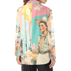 Baha Ranch Retro Pop Western Pop Cowgirl Blazer - Qu!rk Boutique