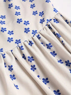 Sardine Print Spaghetti Strap Midi Dress - Qu!rk Boutique