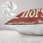 Baha Ranch Hold Your Horses Velvety Soft Pillow Case Made in America - Qu!rk Boutique
