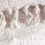 Textured Oxford Throw Blanket Cream - Qu!rk Boutique