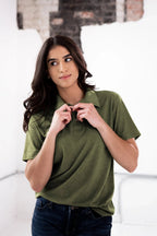 Unisex Eco-Triblend Polo - Qu!rk Boutique