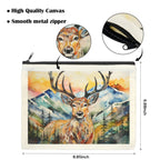 Baha Ranch Painted Buck Cosmetic Bag Pack of 5 Made in America - Qu!rk Boutique
