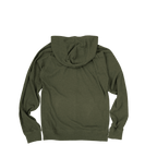 Unisex Heathered Rib Full Zip Hood - Qu!rk Boutique