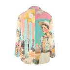 Baha Ranch Retro Pop Western Pop Cowgirl Blazer - Qu!rk Boutique